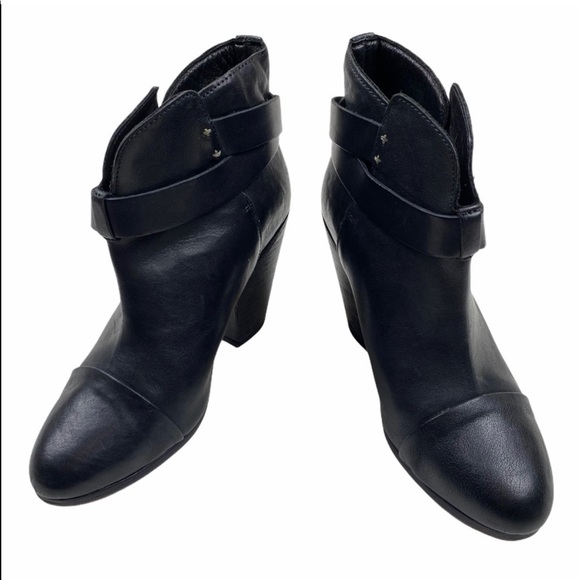 Rag & Bone Harrow Ankle Bootie Black 38 - Picture 6 of 7